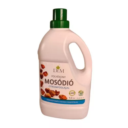 Dr.m folyékony mosódió citromfűolajjal 1500 ml - bio és natúr tisztítószerek
