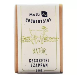 Multi 4u countryside kecsketej szappan natúr 100 g