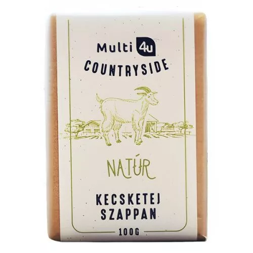Multi 4u countryside kecsketej szappan natúr 100 g