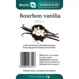 Multi 4u countryside bourbon vanília őrölt 1 g