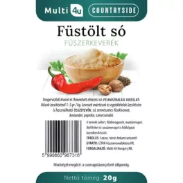 Multi 4u countryside füstsó fűszerkeverék 20 g