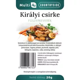 Multi 4u countryside királyi csirkefűszerkeverék 20 g