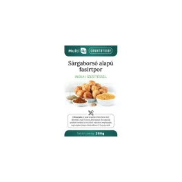   Multi 4u countryside sárgaborsó alapú fasírtpor indiai ízesítéssel 200 g