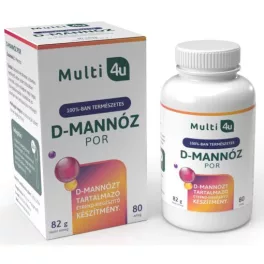 Multi 4u d-mannóz por 82g 80 adag