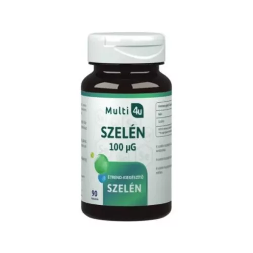 Multi 4u szelén 100µg tabletta 90db