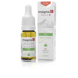 Magna cbd olaj (olívaolajban) 10 % (10ml) - bio és vegán étrendkiegészítők