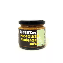 Superzzz propolisz, virágpor, méz 250g - bio és új hullámos étkezés