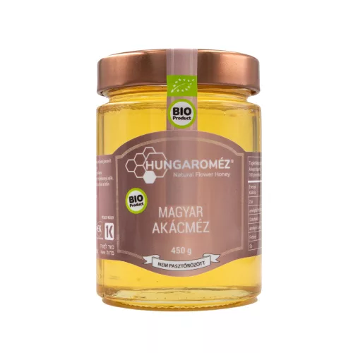 Hungaroméz magyar bio akácméz 450 g