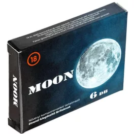 Moon - étrendkiegészítő kapszula férfiaknak (6db) - bio és natúr intim együttléthez