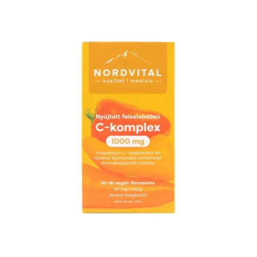 Nordvital c-vitamin komplex retard 1000mg 60 db