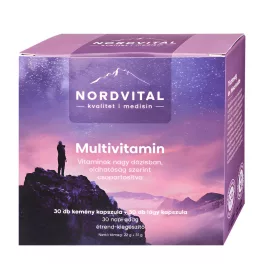 Nordvital multivitamin 30+30db kapszula 60 db