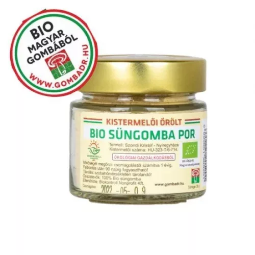 Gomba dr. bio süngomba őrlemény magyar 30 g - bio és vegán étrendkiegészítők