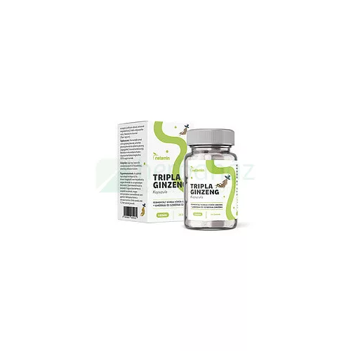 Netamin tripla ginzeng étrend-kiegészítő kapszula 30 db