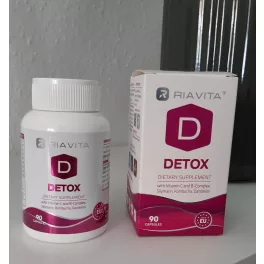   Riavita d-detox c vitamin+b vitamin szilimarinnal étrend-kiegészítő kapszula 90db