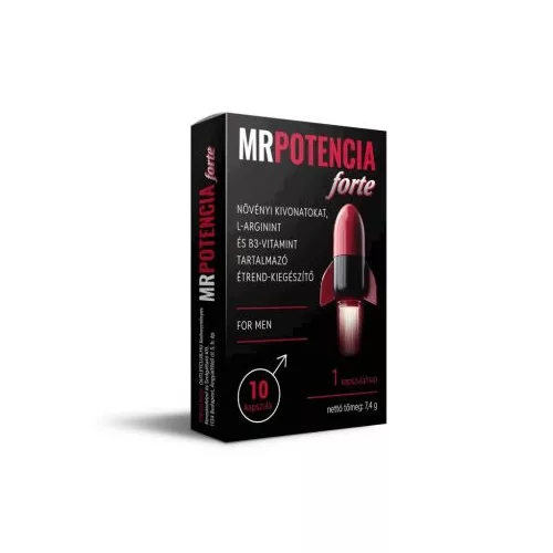 MRPOTENCIA Forte - étrend-kiegészítő kapszula férfiknak (10db)