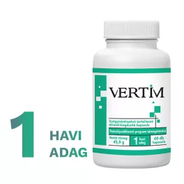   Vertim gyógynövényeket tartalmazó étrend-kiegészítő kapszula 60 db