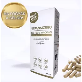 Fannizero keto strong series 2. nasistop 60 kapszula