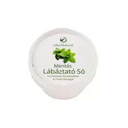   G&A Natural Mentás Lábáztató Só Teafa Illóolajjal 130 g