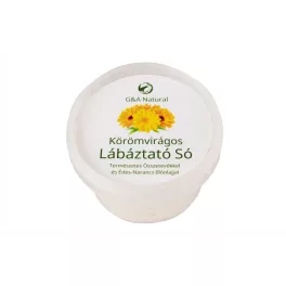   G&A Natural Körömvirágos Lábáztató Só Édesnarancs Illóolajjal 140 g