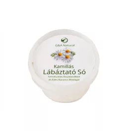   G&A Natural Kamillás Lábáztató Só Édesnarancs Illóolajjal 120 g