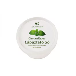 G&A Natural Lábáztató Só Citromfüves Illóolajjal 125 g
