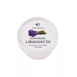 G&A Natural Lábáztató Só Levendulás Illóolajjal 130 g