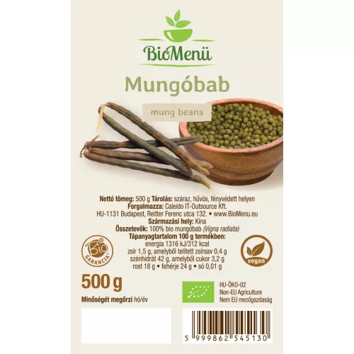 BioMenü BIO MUNGÓBAB 500 g