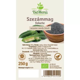 Biomenü bio szezámmag fekete 250 g