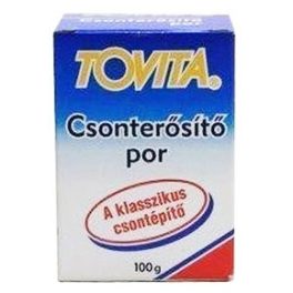 Tovita csonterősítő por 100 g - bio és vegán étrendkiegészítők