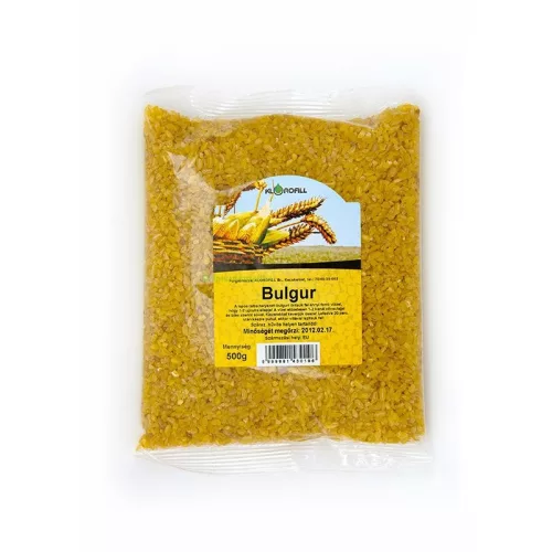 Klorofill bulgur 500 g - bio és új hullámos étkezés