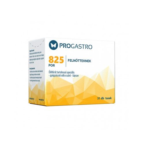 Progastro 825 por felnőtdbnek élőflórát tartalmazó étrend-kiegészítő készítmény 3 tasak