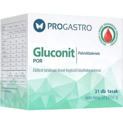 Progastro gluconit por felnőtteknek 31 db