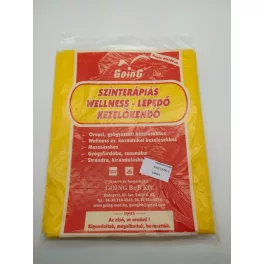 Going színterápiás wellness lepedő sárga 1 db - bio és natúr kozmetikumok