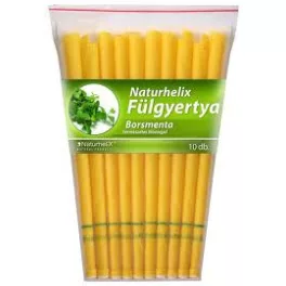 Naturhelix fülgyertya borsmenta 10 db - bio és natúr kozmetikumok