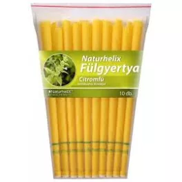 Naturhelix fülgyertya citromfű 10 db - bio és natúr kozmetikumok