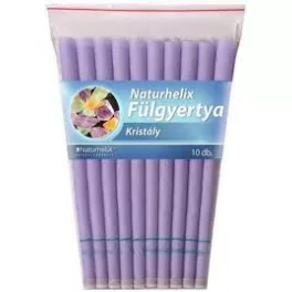 Naturhelix fülgyertya kristály 10 db - bio és natúr kozmetikumok