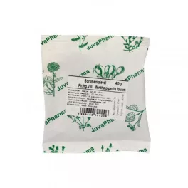 Juvapharma borsmentalevél tea 40 g - bio és vegán étrendkiegészítők
