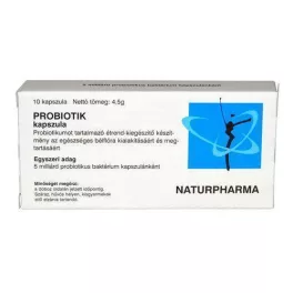 Naturpharma probiplus kapszula 10 db - bio és vegán étrendkiegészítők