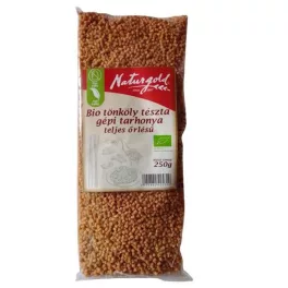 Naturgold bio tönköly tészta gépi tarhonya teljes őrlésű 250 g - bio és új hullámos étkezés