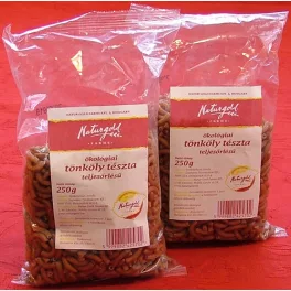 Naturgold bio tönköly tészta szarvacska teljes őrlésű 250 g - bio és új hullámos étkezés