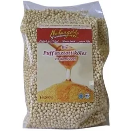 Naturgold bio puffasztott köles mézes 200 g - bio és új hullámos étkezés