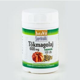 Jutavit tökmagolaj kapszula 600mg 100 db - bio és vegán étrendkiegészítők