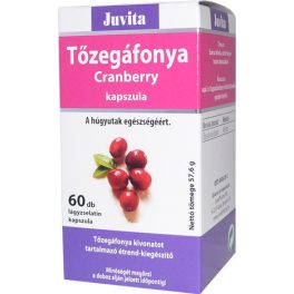 Jutavit tőzegáfonya kapszula 70 db - bio és vegán étrendkiegészítők