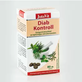 Jutavit diab kontroll tabletta 80 db - bio és vegán étrendkiegészítők