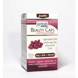 Jutavit beauty caps szépségvitamin 60 db - bio és vegán étrendkiegészítők