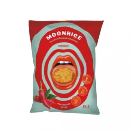 Moonrice rizs chips paprikás ízű 60 g - bio és új hullámos étkezés
