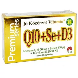 Jó Közérzet koenzim q10+szelén+d3 prémium lágyzselatin kapszula 30 db - bio és vegán étrendkiegészítők