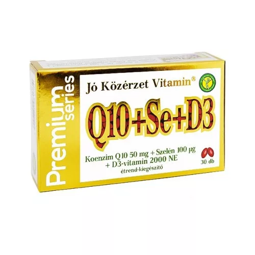 Jó Közérzet koenzim q10+szelén+d3 prémium lágyzselatin kapszula 30 db - bio és vegán étrendkiegészítők