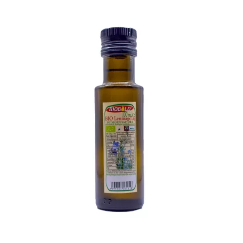 Biogold bio lenmagolaj 100 ml - bio és új hullámos étkezés