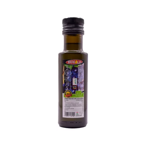 Biogold bio szőlőmagolaj hidegen sajtolt 100 ml - bio és új hullámos étkezés